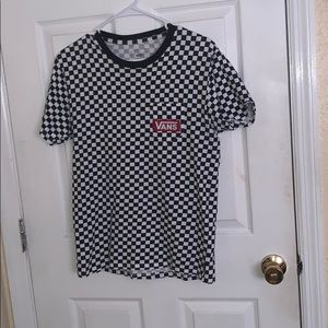 Vans men checkerboard shirt